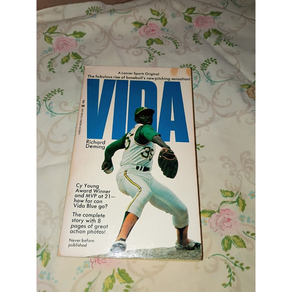 Vida By Richard Deming Lancer Book Paperback 1972  Baseball Pitching Sensation
